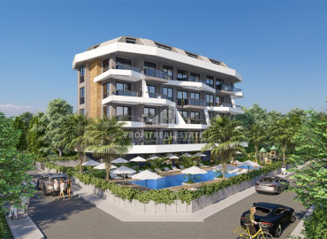 New real estate by the sea in installments from the developer, Alanya, Oba, 54-111 m2 ID-10338 фото-2