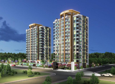 Апартаменты 1+1 и 2+1, 75-120м², в строящейся элитной резиденции в районе Мерсина - Томюк ID-10344 фото-1