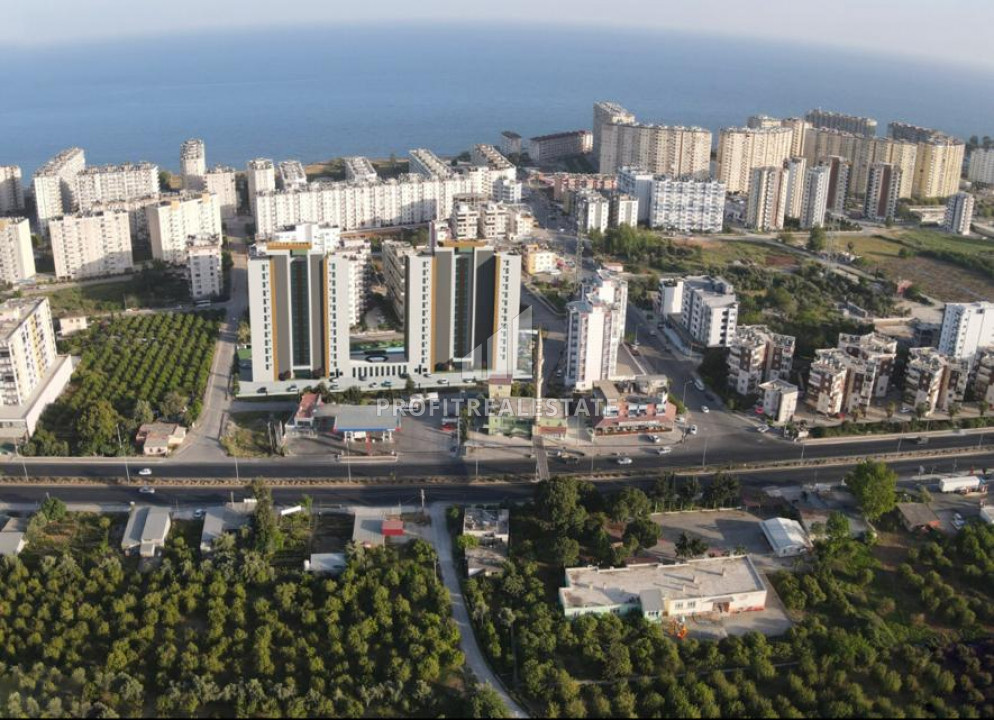 Апартаменты 1+1 и 2+1, 75-120м², в строящейся элитной резиденции в районе Мерсина - Томюк ID-10344 фото-2