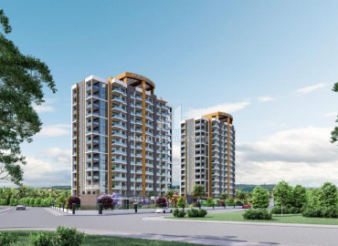 Апартаменты 1+1 и 2+1, 75-120м², в строящейся элитной резиденции в районе Мерсина - Томюк ID-10344 фото-5