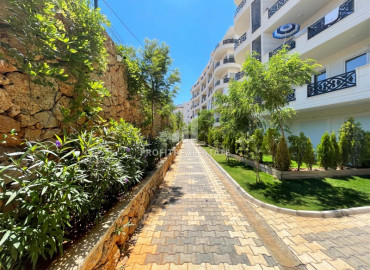 Furnished two-bedroom apartment in a new, well-maintained residential residence, in Upper Oba, Alanya, 100 m2 ID-10347 фото-14