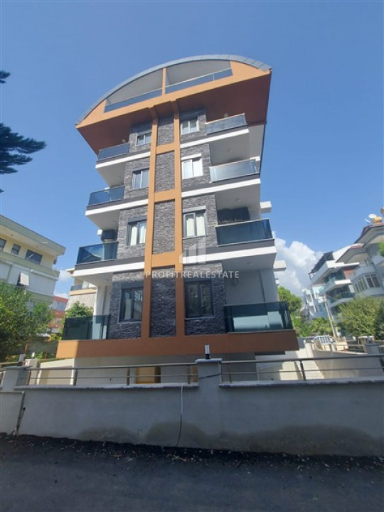 Двухкомнатные апартаменты, 50м², в комплексе на окончательном этапе строительства в центре Алании, 100м от моря ID-10351 фото-1