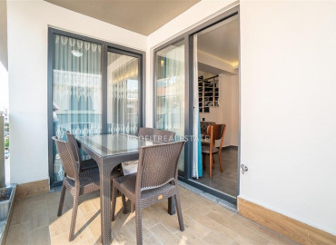 Furnished duplex 2 + 1, 90m² in a new residence in the very center of Alanya, 80 meters from Cleopatra Beach ID-10352 фото-12