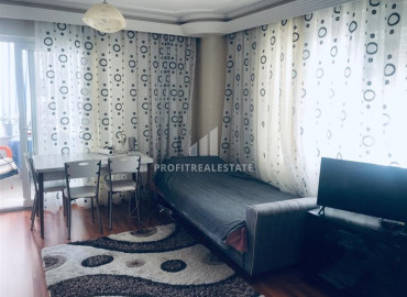 Furnished one-bedroom apartment, 300 meters from the center of Alanya, 70 m2 ID-10376 фото-2