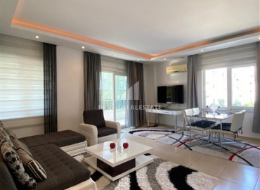 Меблированная квартира с двумя спальнями, 120м², в 500м от пляжа Клеопатры, центр Алании ID-10406 фото-3