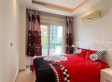Меблированная квартира с двумя спальнями, 120м², в 500м от пляжа Клеопатры, центр Алании ID-10406 фото-12