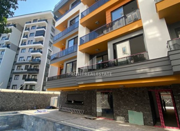 Новые апартаменты с одной спальней в жилом комплексе на завершающем этапе строительства, в центре Аланьи 63 м2 ID-10411 фото-13