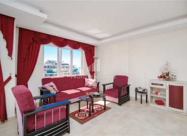 Ready-to-live-in, panoramic two bedroom apartment, 115m², 350m from the sea in Alanya Tosmur ID-10421 фото-5