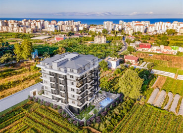 One bedroom apartment, 55m², in a residence with facilities, in Mahmutlar, Alanya ID-10422 фото-2