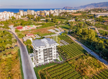 One bedroom apartment, 55m², in a residence with facilities, in Mahmutlar, Alanya ID-10422 фото-4