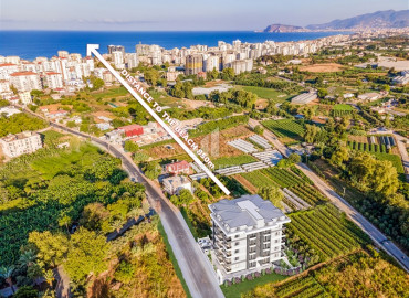 One bedroom apartment, 55m², in a residence with facilities, in Mahmutlar, Alanya ID-10422 фото-5