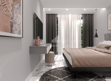 One bedroom apartment, 55m², in a residence with facilities, in Mahmutlar, Alanya ID-10422 фото-9