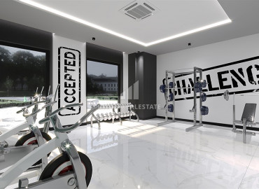 One bedroom apartment, 55m², in a residence with facilities, in Mahmutlar, Alanya ID-10422 фото-13