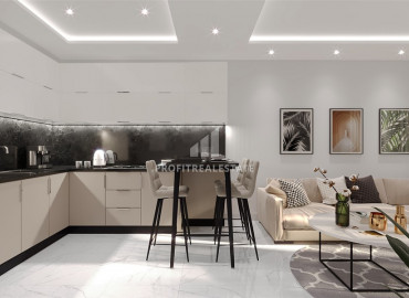 One bedroom apartment, 55m², in a residence with facilities, in Mahmutlar, Alanya ID-10422 фото-16