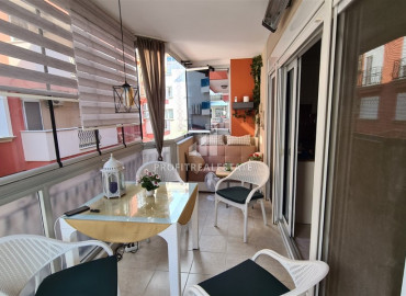 Ready to move in, two-bedroom apartment, 110m², 450m from the sea in Oba, Alanya ID-10437 фото-5