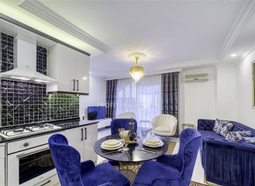 Апартаменты 2+1, с дизайнерским внутренним интерьером, по выгодной цене, Демирташ, Аланья, 90 м2 ID-10447 фото-4