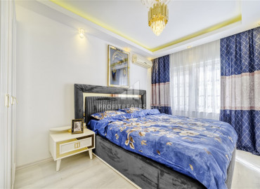 Апартаменты 2+1, с дизайнерским внутренним интерьером, по выгодной цене, Демирташ, Аланья, 90 м2 ID-10447 фото-8