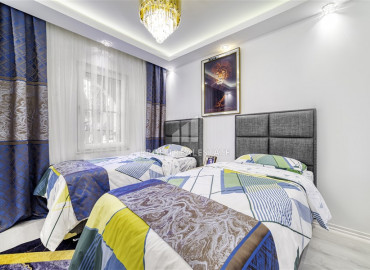 Апартаменты 2+1, с дизайнерским внутренним интерьером, по выгодной цене, Демирташ, Аланья, 90 м2 ID-10447 фото-10