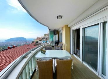 Четырехкомнатная квартира с потрясающими панорамными пейзажами, у подножия гор, Тепе, центр Аланьи, 130 м2 ID-10458 фото-18