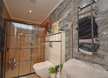 Трехкомнатный дуплекс, 115м², с дизайнерским интерьером в уютном комплексе в районе Алании Демирташ ID-10468 фото-15