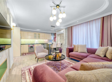 Apartment 2 + 1, 125m², with an interior from a designer, with a view of the mountains, in the center of Mahmutlar, 300m from the sea ID-10481 фото-2