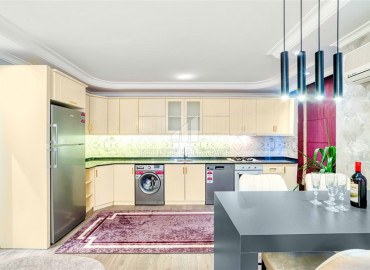 Apartment 2 + 1, 125m², with an interior from a designer, with a view of the mountains, in the center of Mahmutlar, 300m from the sea ID-10481 фото-4