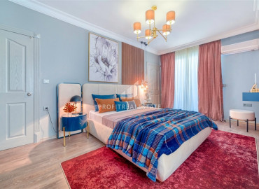 Apartment 2 + 1, 125m², with an interior from a designer, with a view of the mountains, in the center of Mahmutlar, 300m from the sea ID-10481 фото-14