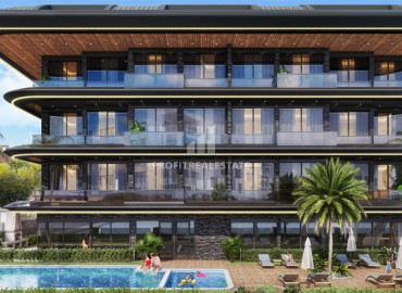 Новый проект для ваших инвестиций: элитная резиденция в центре Алании, в 1250м от моря ID-10493 фото-2