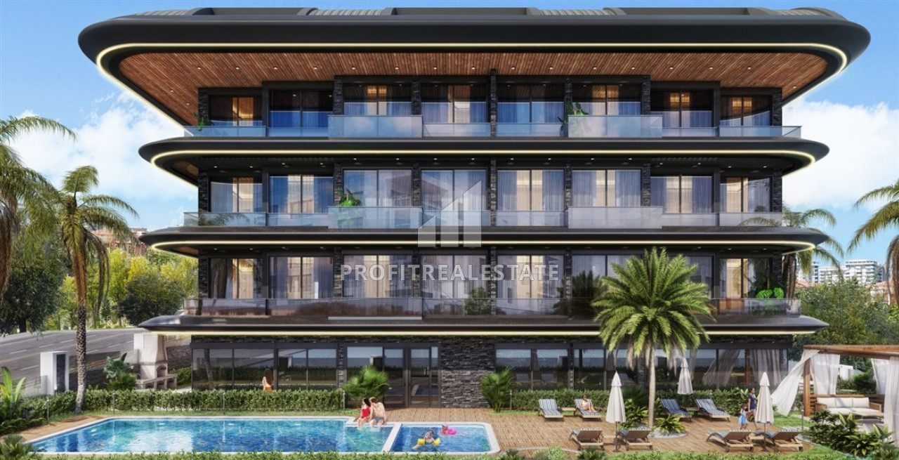 Новый проект для ваших инвестиций: элитная резиденция в центре Алании, в 1250м от моря ID-10493 фото-2