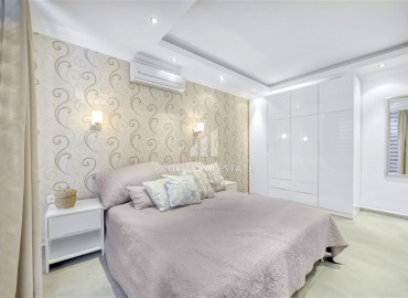 Стильная двухкомнатная квартира, 80м², в комфортабельном комплексе в спальном районе Алании – Джикджилли ID-10515 фото-11