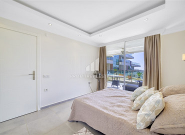 Стильная двухкомнатная квартира, 80м², в комфортабельном комплексе в спальном районе Алании – Джикджилли ID-10515 фото-12