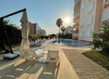 Ready-to-live-in, panoramic two bedroom apartment, 120m², 400m from the sea in Tosmur, Alanya ID-10542 фото-17