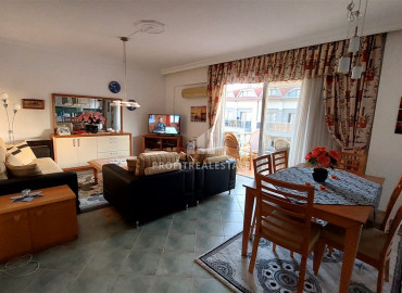 Two bedroom apartment, equipped with furniture and appliances, 200 meters from Oba beach, Alanya ID-10565 фото-2