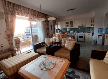 Two bedroom apartment, equipped with furniture and appliances, 200 meters from Oba beach, Alanya ID-10565 фото-4