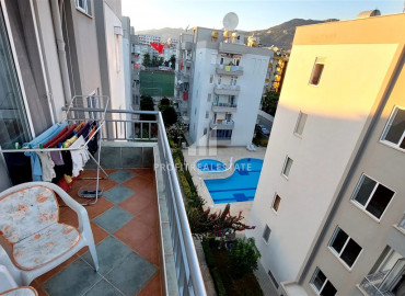 Two bedroom apartment, equipped with furniture and appliances, 200 meters from Oba beach, Alanya ID-10565 фото-14