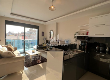 Elegant one bedroom apartment 55m² 300 meters from the sea in Oba, Alanya ID-10588 фото-9