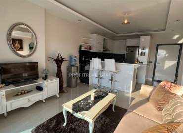 Elegant one bedroom apartment 55m² 300 meters from the sea in Oba, Alanya ID-10588 фото-1