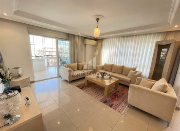 Spacious furnished duplex 4 + 2, 200 meters from the center of Oba, Alanya, 250 m2 ID-10594 фото-1