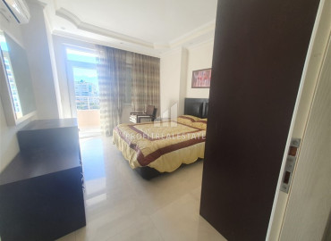 Furnished apartment, 2 + 1 layout, in a residential residence with a swimming pool, Cikcilli, Alanya, 120 m2 ID-10597 фото-4