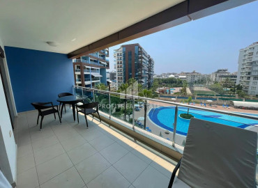 Furnished one-bedroom apartment with stylish design in Cikcili, Alanya ID-10598 фото-3