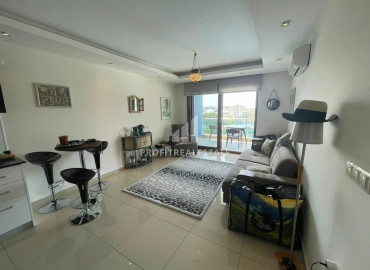 Меблированная двухкомнатная квартира со стильным дизайном в Джикджили, Аланья ID-10598 фото-10