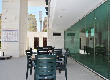 Two-level furnished apartment in a complex with a large territory in the center of Mahmutlar, Alanya, Turkey ID-0817 фото-39