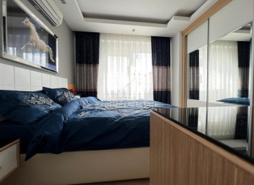 Стильная двухкомнатная квартира у моря с дизайнерским интерьером, Кестель, Аланья ID-10602 фото-9