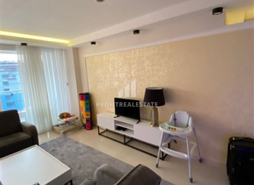 Ready to move in, one-bedroom apartment, 60m², 800m from the sea in Alanya Tosmur ID-10605 фото-2