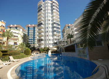 Large furnished two bedroom apartment with sea views in Mahmutlar, Alanya ID-10611 фото-1