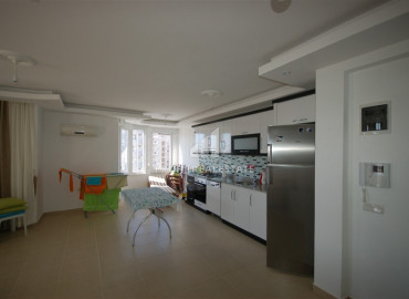 Большая трехкомнатная квартира с мебелью и видом на море в Махмутларе, Аланья ID-10611 фото-5