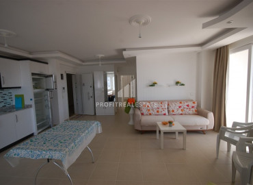 Большая трехкомнатная квартира с мебелью и видом на море в Махмутларе, Аланья ID-10611 фото-7