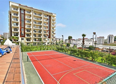 Furnished one-bedroom apartment with a large glazed balcony in Avsallar, Alanya ID-10625 фото-3