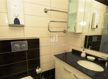 Furnished one-bedroom apartment with a large glazed balcony in Avsallar, Alanya ID-10625 фото-12