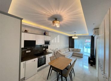 Cozy one-bedroom apartment, furnished and equipped, 150 meters from the center of Mahmutlar, Alanya ID-10636 фото-3